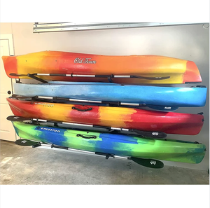 Support mural pour kayak Support de <span class=keywords><strong>rangement</strong></span> pour planche à pagaie et planche de <span class=keywords><strong>surf</strong></span> Support de <span class=keywords><strong>rangement</strong></span> pour planche de <span class=keywords><strong>surf</strong></span> Métal - Product Image 3