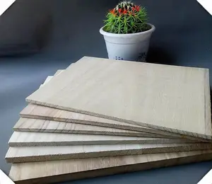 Jiuheng Paulownia tableros de madera de pino