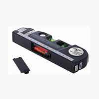 Règle professionnelle 15M niveleur laser infrarouge avec trépied et ruban à mesurer intégré de 2.5 mètres mesure de jauge de niveau de coque ABS