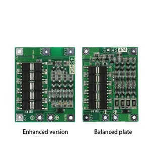 <span class=keywords><strong>4</strong></span> serie 14.8V 16.8V 18650 scheda di protezione della batteria al litio con equalizzazione può avviare il trapano 40A corrente - Product Image 2