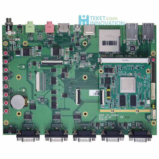 Q7M120-120-EVK Qseven V2.0 SoM Evaluation Kit I.MX6 Quad/DualLite ARM Cortex-A9 CPU 800 MHz Onboard DDR3 for Axiomtek