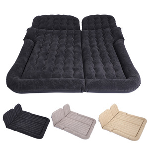 Coussin de <span class=keywords><strong>lit</strong></span> à Air de voiture, <span class=keywords><strong>lit</strong></span> de voyage portable, flocage pour voiture SUV - Product Image 1