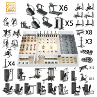 ZY Nuevo Proyecto de Apertura de Gimnasio: Solución Completa de Equipamiento Comercial con Máquinas de Fuerza de Placas y Configuración Completa de Gimnasio