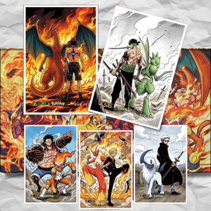 Boîte mystère <span class=keywords><strong>de</strong></span> cartes postales Polaroid Pokemoned Nontcg <span class=keywords><strong>de</strong></span> haute qualité, décoration d'anniversaire, Mega Dream A5 Art Board, boîte aveugle, coffret cadeau - Product Image 5