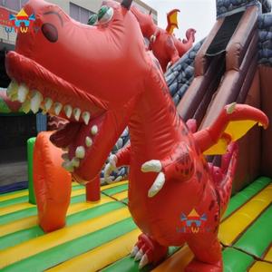 Castillo Inflable Gigante de PVC con Diseño de Dinosaurio Jurásico, Ecológico, con Garantía de 3 Años para la Diversión - Product Image 5