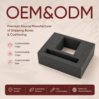 Insert en mousse EVA de haute qualité, forme personnalisée, imperméable et résistant à l'humidité, prix usine (365x280x105mm)