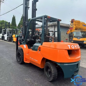 Montacargas <span class=keywords><strong>Toyota</strong></span> 50 Usado en Japón, Montacargas <span class=keywords><strong>Toyota</strong></span> de <span class=keywords><strong>5</strong></span> Toneladas Usado en Japón, Mini Montacargas Diésel para Maquinaria Forestal con Buena Calidad - Product Image 1