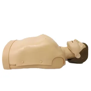 Darurat Medis Pelatihan Digunakan Sederhana Manusia Setengah Tubuh CPR Training Manikin 185