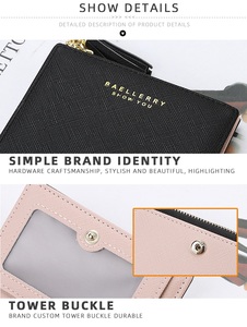 New Style Hot-selling Short Section Heart-shaped <strong>Metal</strong> Chain Zipper <strong>Wallet</strong> for Women Fashional Lady Coin Purse Card Case - Product Image 5