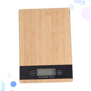 Báscula de Cocina Digital de Bambú de 5 kg con Pantalla LCD, Personalizable ODM/OEM, Precisión de 1g, Múltiples Unidades, 1 Año de Garantía - Product Image 5