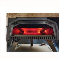 Offre Spéciale Portable En Acier Inoxydable En Plein Air Camping Cuisine BBQ Grill Gaz Pizza Four Fours Intégrés pour Se Déplacer pour Camping