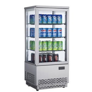 Commercial Fridge Glass Door Display Cabinet Ice Upright <b>Freezer</b> Dss-350wbr(d) Commercial Fridge - Product Image 3