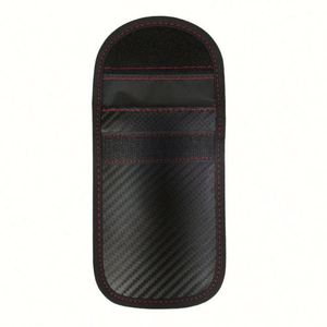High Quality Carbon Material Car Key Blocker <b>Pouch</b> Hot Selling with Fashionable Hanging Closure Type - Product Image 1