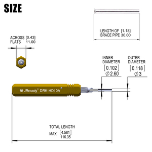 Outil de <span class=keywords><strong>d</strong></span>émontage des contacts solides JRready DRK-HD10A Harting/TE Heavy Duty HAN <span class=keywords><strong>D</strong></span> 10A (ST5217) - Product Image 4