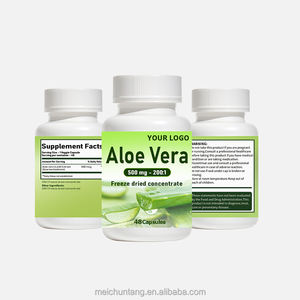 Capsules d'<span class=keywords><strong>Aloe</strong></span> Vera pour adultes pour la santé digestive et le soutien immunitaire Tampon acide pour l'estomac qui maintient l'acidité équilibrée de l'estomac - Product Image 5