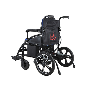 Sedia a Rotelle Elettrica Semplice con Batteria Laterale e Ruote in Acciaio da 16 Pollici - Product Image 2