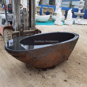 <span class=keywords><strong>Vasca</strong></span> <span class=keywords><strong>da</strong></span> bagno di marmo della <span class=keywords><strong>vasca</strong></span> <span class=keywords><strong>da</strong></span> bagno della <span class=keywords><strong>pietra</strong></span> del granito nero all'ingrosso della fabbrica della cina per il bagno - Product Image 1