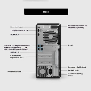 Computadora de Escritorio HP Elite Tower 800 G9 con <span class=keywords><strong>Descuento</strong></span>, Nueva, Original, Comercial, Intel Core I3/i5/i7 de 14ª Generación, 8GB de RAM, 512GB de SSD - Product Image 5
