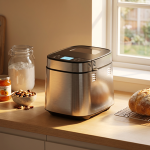 SOHEF Pro Fabricante, Máquina para Hacer Pan con 25 Menús, Dispensador de Frutas y Nueces, Certificación ETL, 3 Tamaños de Crosta, con Dispensador Automático de Ingredientes - Product Image 1