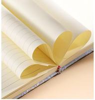 Carnets de notes A6 B6 à couverture rigide en tissu floral, 132 pages intérieures lignées vierges, reliure cousue, cadeau