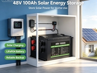 Paket Baterai Lithium-ion Besi Fosfat LiFePO4 Konversi Lead-to-Lithium 48V100Ah 4800W Dapat Diisi Ulang 800 Siklus