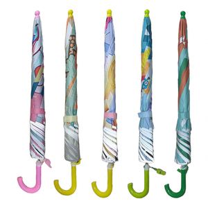 Parapluie pour enfants léger et facile à transporter, avec des coins arrondis pour la sécurité et un design animalier - Product Image 2