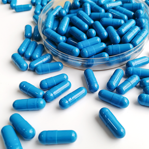 Blue <b>Herbal</b> <b>Supplement</b> Capsules Energy and Immune Support Adult Wellness OEM Private Label - Product Image 1