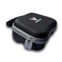 Ensemble d'accessoires 6 en 1, étui de transport pour manette PS5, sac de rangement rigide en EVA antichoc avec housse en silicone et poignées pour manettes