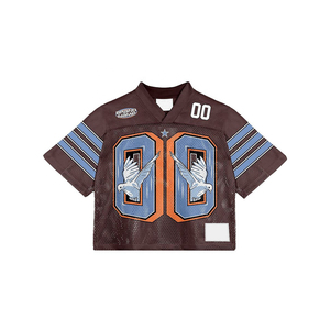 Camiseta de fútbol americano universitario juvenil sublimada al por mayor para club deportivo - Product Image 4