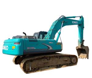 Excavatrice hydraulique de 35 tonnes d'occasion, machine à UR-2 SK350 SR d'occasion, moteur, godet à noyau inclus - Product Image 1