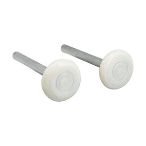 Volet roulant électrique roue de porte de <span class=keywords><strong>Garage</strong></span> glissière de porte télescopique roue en Nylon accessoires de porte industrielle roulement rouleau - Product Image 2