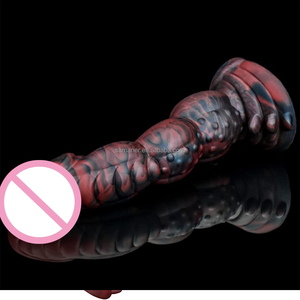 Dildo in Silicone Stile Roccia Vulcanica con Grande Nodo, Vibratore Realistico Morbido per Spinta, Giocattoli Sessuali, Enorme Dildo Mostruoso per Uomini e Donne - Product Image 3