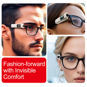 Lunettes Intelligentes avec Caméra, Stock Local UE, Écran 1,44 Pouces, Enregistrement HD 1080P, Suivi de Sujet par IA, Prise en Charge Carte MicroSD - Product Image 6