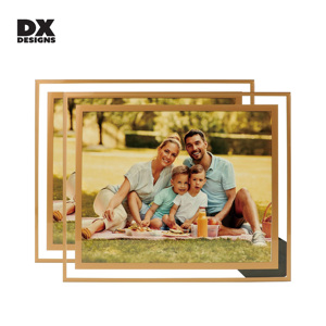 DX Thiết kế khung ảnh kính tùy chỉnh tinh thể trong suốt Kính Khen Thưởng trẻ em Khung ảnh cưới - Product Image 1