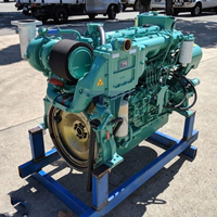 TEM 400hp @ 2100rpm Injection directe 265kw 4 temps refroidi à l'eau 6 cylindres L126TI Moteur diesel marin