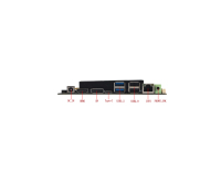 NUEVO HOT ELSKY 146X102 MM Alder Lake N200 N100 N97 LAN 8111H USB3.2 HD1-MI Type_C MIPI NB-DDR5 16GB M.2 512GB Pc Placa base Ddr4
