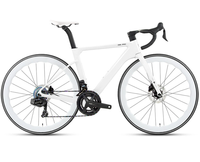 Bicicleta de Carretera R15Pro de Fibra de Carbono con 24 Velocidades Inalámbricas, Ruedas de Carbono 700C y Frenos de Disco