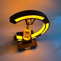 Usine Oem personnalisé Led illuminé acrylique présentateur de bouteille de Champagne supports d'affichage pour Bar discothèque bouteille Glorifier