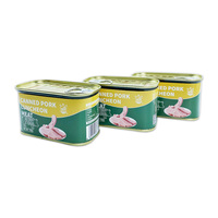 Factory Supply Nutritious Instant Health Survival Sterilized Canned Pork Luncheon Meat Salt Preservation 3 Year Shelf Life No