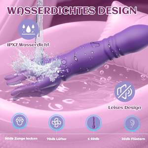 2-in-1G-Spot stimülatörü 360 ° silikon eğitmen erkekler için vibratör 9 titreşim modları klitoris stimülatörü orgazm vibratör 3 - Product Image 5