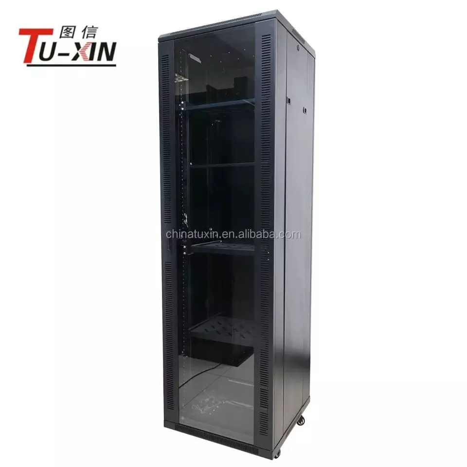 Novo armário do servidor tuxin com rack do sever do resfriamento da rede 42u 45u 47u