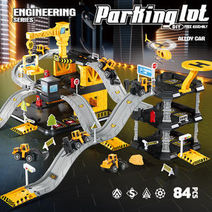 Rampa educativa <span class=keywords><strong>de</strong></span> plástico fundido a presión para coche, juguetes <span class=keywords><strong>de</strong></span> ranura <span class=keywords><strong>de</strong></span> desmontaje Diy multicapa, juegos <span class=keywords><strong>de</strong></span> garaje para estacionamiento <span class=keywords><strong>de</strong></span> coches <span class=keywords><strong>de</strong></span> ingeniería para niños - Product Image 2