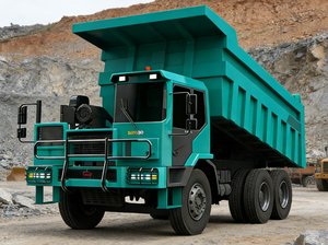 Camión Minero de 90 Toneladas de Buena Calidad, SWK90B, con Tracción 6*4 y Motor Potente para Uso Minero, Camión Minero Gigante en Venta - Product Image 6