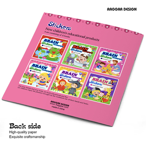 Pour les enfants de plus de 3 ans, livres pour enfants personnalisés, jouets, livres d'histoires avec autocollants, livres à colorier et livres imprimés - Product Image 6