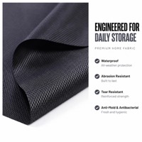 Tissu en nylon jacquard ripstop imperméable et résistant à l'abrasion 200D pour bacs de rangement, paniers à linge et canapés gonflables