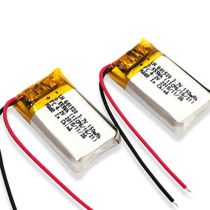 แบตเตอรี่ลิเธียมโพลิเมอร์ลิเธียมโพลิเมอร์601520 3.7V 150mAh ความจุสูงอุปกรณ์สวมใส่อัจฉริยะ KC UL - Product Image 1