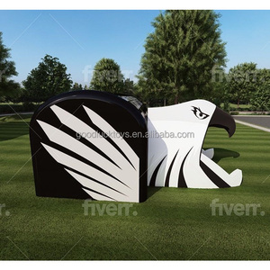 Tunnel gonflable de sports/tente de jeux de <span class=keywords><strong>football</strong></span> américain Entrée de la <span class=keywords><strong>NFL</strong></span> Tunnel gonflable de <span class=keywords><strong>casque</strong></span> d'aigle Tente de terrain de <span class=keywords><strong>football</strong></span> - Product Image 2