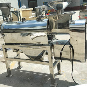 Tamiseur pneumatique horizontal en acier inoxydable du fabricant, tamiseur centrifuge à flux d'air pour l'élimination des poudres chimiques et alimentaires - Product Image 3