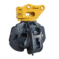 Grappin hydraulique pour déchiqueter les déchets métalliques, grappin Lotus pour excavatrice, manutention de ferraille, recyclage de l'acier, prix usine, certifié CE