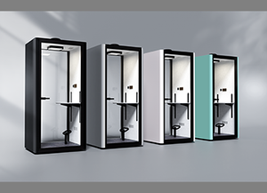 Personalizzare il fornitore nero della cabina telefonica dell'ufficio a prova di suono acustico portatile - Product Image 2